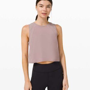 Lululemon sculpt tank cropped